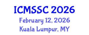 International Conference on Mathematics, Statistics and Scientific Computing (ICMSSC) February 12, 2026 - Kuala Lumpur, Malaysia