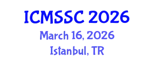 International Conference on Mathematics, Statistics and Scientific Computing (ICMSSC) March 16, 2026 - Istanbul, Turkey