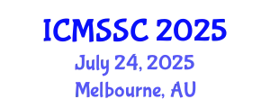 International Conference on Mathematics, Statistics and Scientific Computing (ICMSSC) July 24, 2025 - Melbourne, Australia