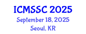 International Conference on Mathematics, Statistics and Scientific Computing (ICMSSC) September 18, 2025 - Seoul, Republic of Korea
