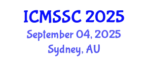 International Conference on Mathematics, Statistics and Scientific Computing (ICMSSC) September 04, 2025 - Sydney, Australia