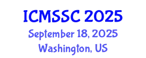 International Conference on Mathematics, Statistics and Scientific Computing (ICMSSC) September 18, 2025 - Washington, United States