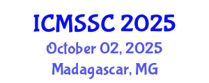 International Conference on Mathematics, Statistics and Scientific Computing (ICMSSC) October 02, 2025 - Madagascar, Madagascar