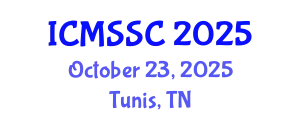 International Conference on Mathematics, Statistics and Scientific Computing (ICMSSC) October 23, 2025 - Tunis, Tunisia