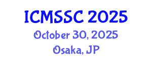 International Conference on Mathematics, Statistics and Scientific Computing (ICMSSC) October 30, 2025 - Osaka, Japan