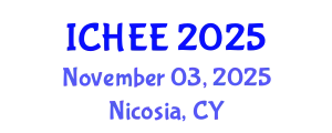 International Conference on Hydraulic and Environmental Engineering (ICHEE) November 03, 2025 - Nicosia, Cyprus