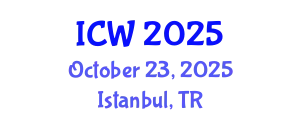 International Conference on Water (ICW) October 23, 2025 - Istanbul, Turkey