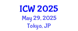 International Conference on Water (ICW) May 29, 2025 - Tokyo, Japan