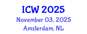 International Conference on Water (ICW) November 03, 2025 - Amsterdam, Netherlands