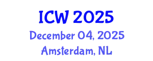 International Conference on Water (ICW) December 04, 2025 - Amsterdam, Netherlands