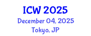 International Conference on Water (ICW) December 04, 2025 - Tokyo, Japan