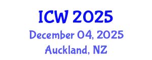 International Conference on Water (ICW) December 04, 2025 - Auckland, New Zealand