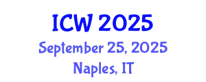 International Conference on Water (ICW) September 25, 2025 - Naples, Italy