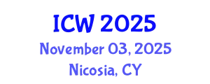International Conference on Water (ICW) November 03, 2025 - Nicosia, Cyprus