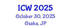 International Conference on Water (ICW) October 30, 2025 - Osaka, Japan