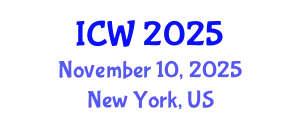 International Conference on Water (ICW) November 10, 2025 - New York, United States