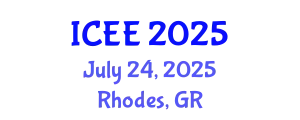 International Conference on Energy Engineering (ICEE) July 24, 2025 - Rhodes, Greece