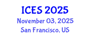 International Conference on Environmental Sciences (ICES) November 03, 2025 - San Francisco, United States