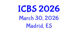 International Conference on Biological Sciences (ICBS) March 30, 2026 - Madrid, Spain