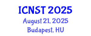 International Conference on Nano Science and Technology (ICNST) August 21, 2025 - Budapest, Hungary