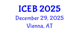 International Conference on Ecosystems and Biodiversity (ICEB) December 29, 2025 - Vienna, Austria