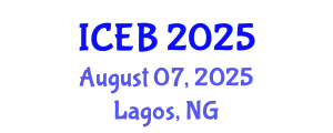 International Conference on Ecosystems and Biodiversity (ICEB) August 07, 2025 - Lagos, Nigeria