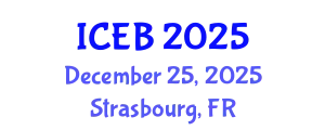 International Conference on Ecosystems and Biodiversity (ICEB) December 25, 2025 - Strasbourg, France