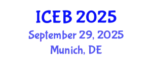 International Conference on Ecosystems and Biodiversity (ICEB) September 29, 2025 - Munich, Germany