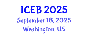 International Conference on Ecosystems and Biodiversity (ICEB) September 18, 2025 - Washington, United States