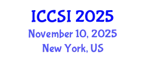 International Conference on Computer Science and Innovation (ICCSI) November 10, 2025 - New York, United States
