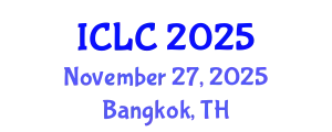 International Conference on Lung Cancer (ICLC) November 27, 2025 - Bangkok, Thailand