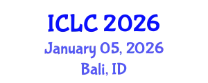 International Conference on Lung Cancer (ICLC) January 05, 2026 - Bali, Indonesia