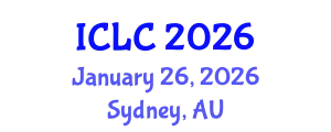 International Conference on Lung Cancer (ICLC) January 26, 2026 - Sydney, Australia