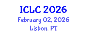 International Conference on Lung Cancer (ICLC) February 02, 2026 - Lisbon, Portugal