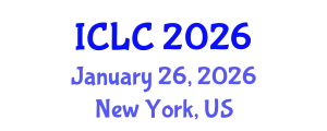 International Conference on Lung Cancer (ICLC) January 26, 2026 - New York, United States