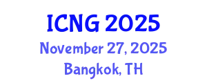 International Conference on Nutrition and Growth (ICNG) November 27, 2025 - Bangkok, Thailand