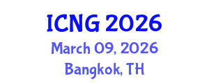 International Conference on Nutrition and Growth (ICNG) March 09, 2026 - Bangkok, Thailand