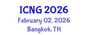 International Conference on Nutrition and Growth (ICNG) February 02, 2026 - Bangkok, Thailand