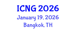 International Conference on Nutrition and Growth (ICNG) January 19, 2026 - Bangkok, Thailand