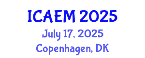 International Conference on Advanced Engineering Materials (ICAEM) July 17, 2025 - Copenhagen, Denmark