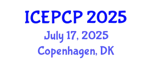 International Conference on Environmental Pollution Control and Prevention (ICEPCP) July 17, 2025 - Copenhagen, Denmark