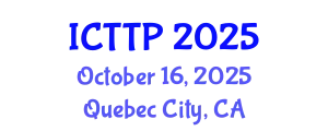 International Conference on Trauma: Theory and Practice (ICTTP) October 16, 2025 - Quebec City, Canada