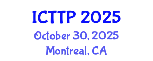 International Conference on Trauma: Theory and Practice (ICTTP) October 30, 2025 - Montreal, Canada