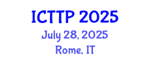 International Conference on Trauma: Theory and Practice (ICTTP) July 28, 2025 - Rome, Italy