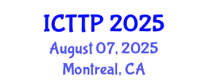 International Conference on Trauma: Theory and Practice (ICTTP) August 07, 2025 - Montreal, Canada
