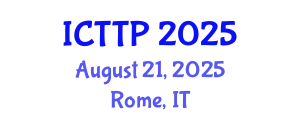 International Conference on Trauma: Theory and Practice (ICTTP) August 21, 2025 - Rome, Italy