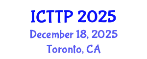 International Conference on Trauma: Theory and Practice (ICTTP) December 18, 2025 - Toronto, Canada