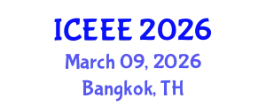 International Conference on Employment, Education and Entrepreneurship (ICEEE) March 09, 2026 - Bangkok, Thailand