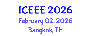 International Conference on Employment, Education and Entrepreneurship (ICEEE) February 02, 2026 - Bangkok, Thailand