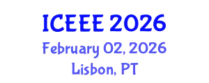 International Conference on Employment, Education and Entrepreneurship (ICEEE) February 02, 2026 - Lisbon, Portugal